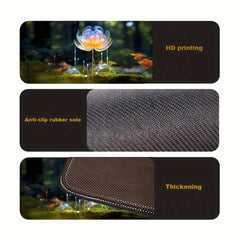 Large Size Patterned Keyboard Pad 400x900mm Non-slip Desk Mat for Games & Office