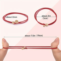 18pcs Boho Style Hair Ties Metal Charm Elastic Ponytail Holder Hair Accessories