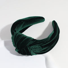 Velvet Headband Cross Knotted Hairband Hair Accessories