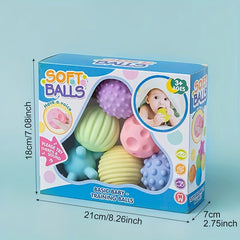 Baby Grasping Ball Toy for Tactile Perception & Massage Development