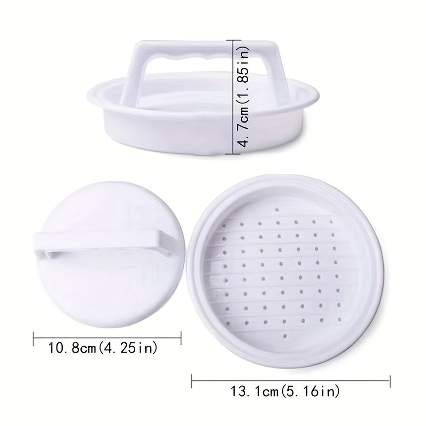 Hamburger Crabcake & Sausage Press 3-in-1 Stuffed Burger Press