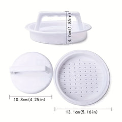 Hamburger Crabcake & Sausage Press 3-in-1 Stuffed Burger Press