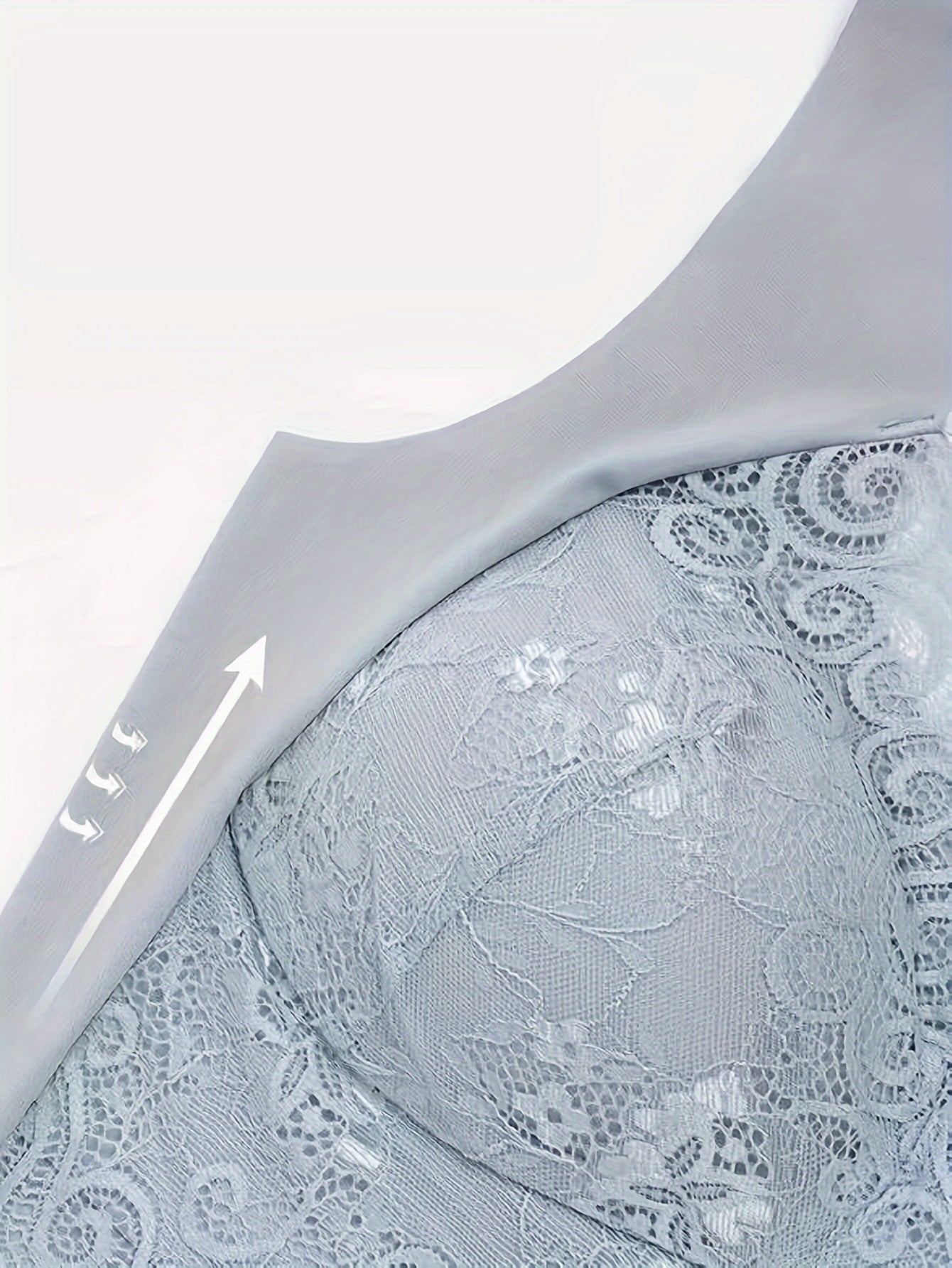 3pcs Lace Wireless Bras Comfy Tank Bralette Women's Lingerie