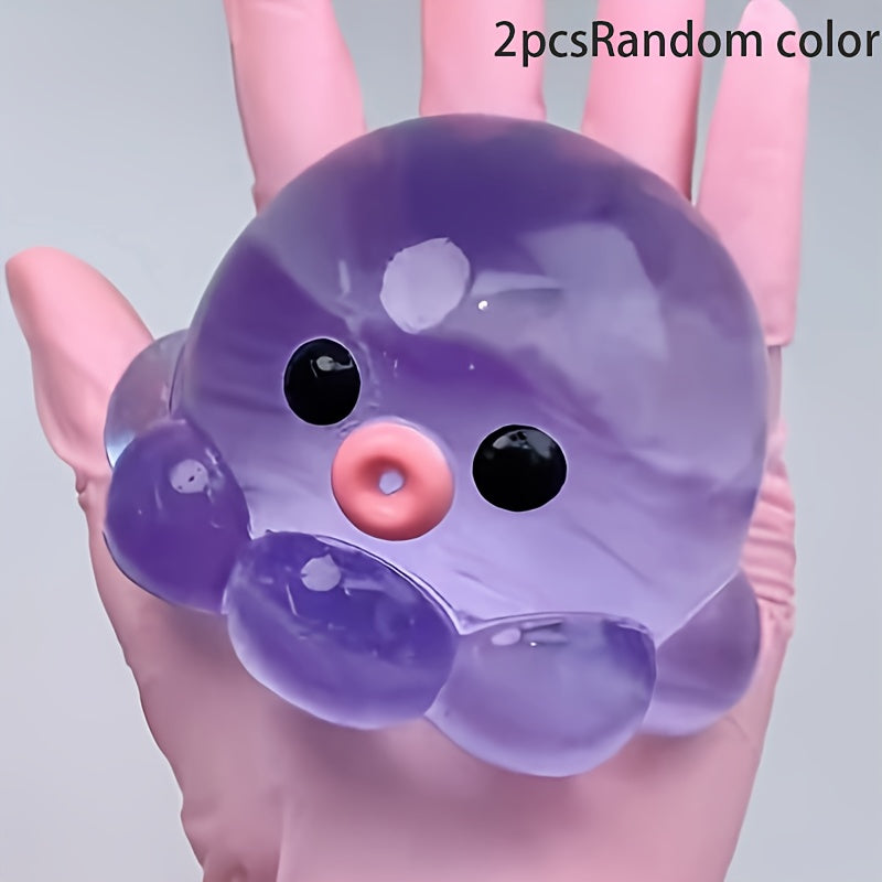 Homemade Bubble Octopus Squeeze Toy for Relax Fun Party & Birthday