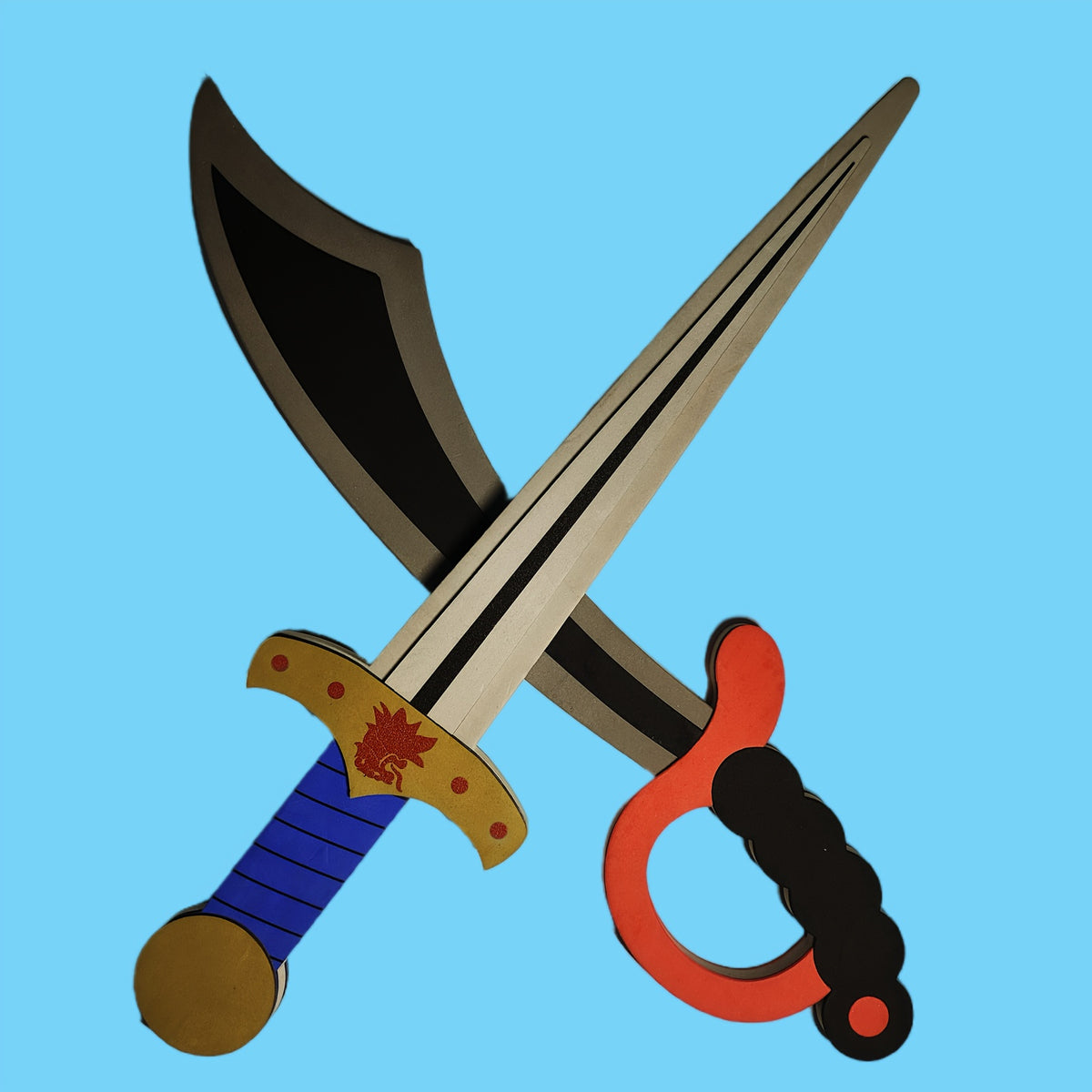 Foam Swords Set for Role Playing Activities