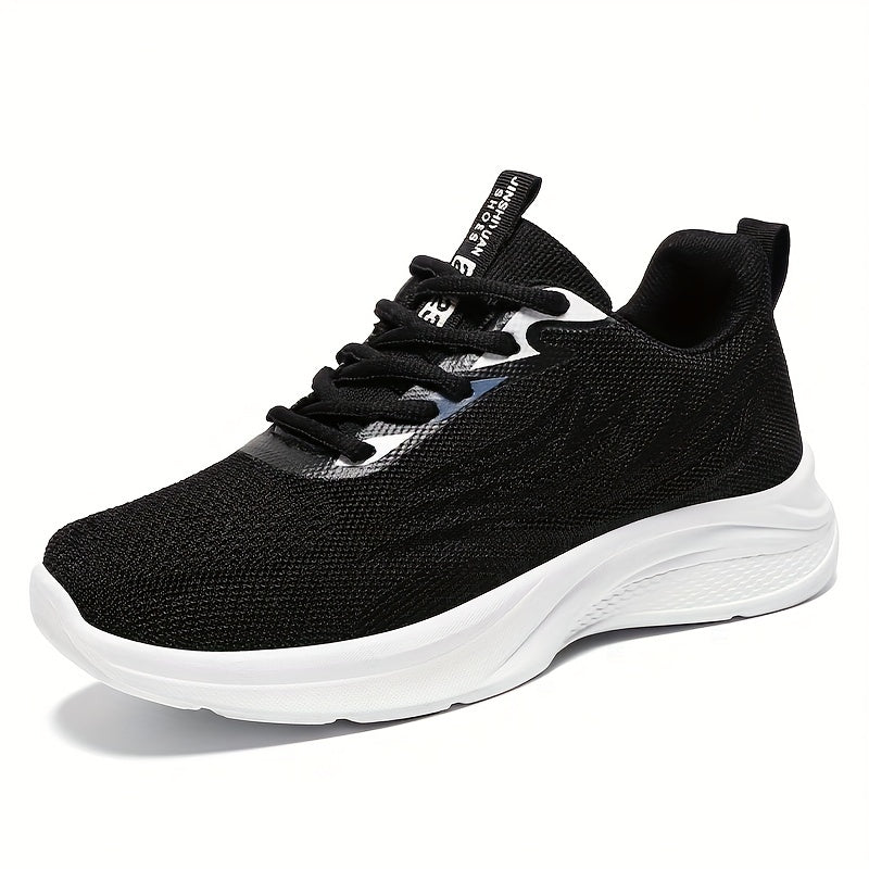 Women's Knit Sports Shoes Breathable Low Top Running Casual Gym Tennis Sneakers