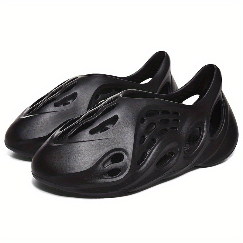 Hollow Out Closed Toe Foam Clogs Slippers Non Slip Beach Sandals