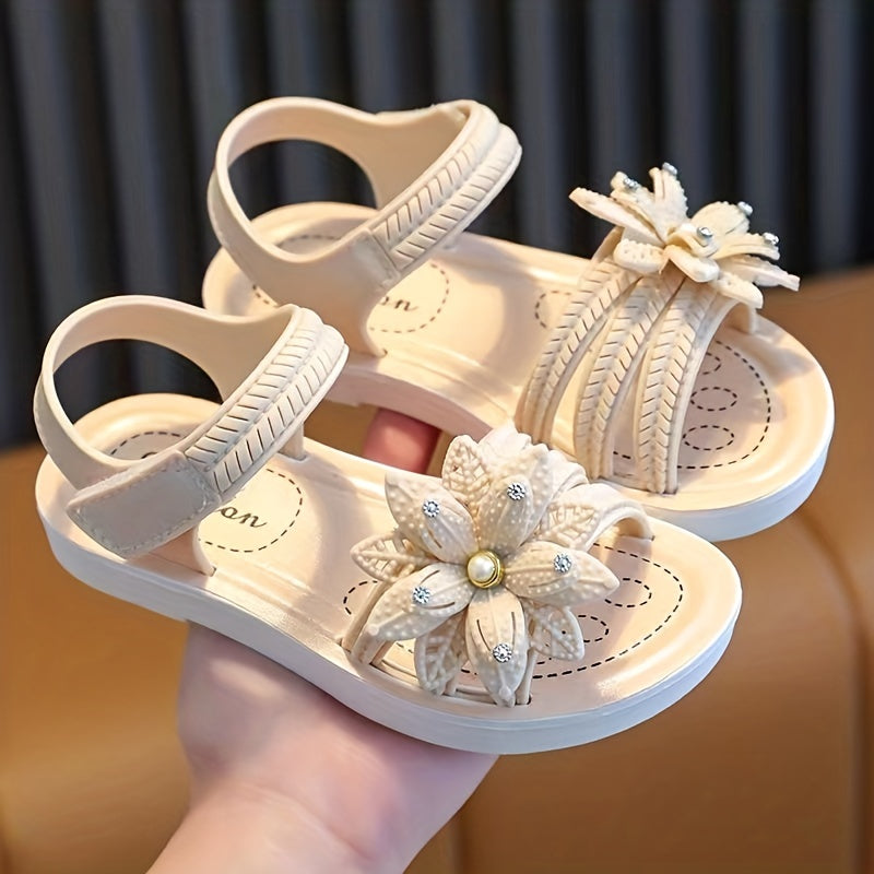 Girls Breathable Open Toe Sandals Lightweight Anti Slip Comfort Sandals