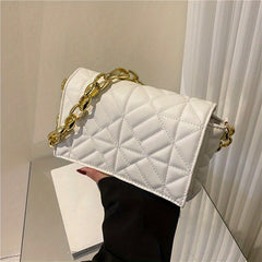 Minimalist Quilted Shoulder Bag All Match Underarm Bag