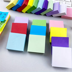 11pcs Rainbow Mini Sticky Notes, 1100 Pages