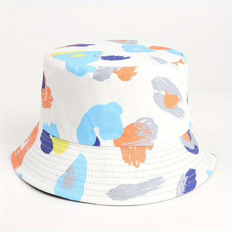 Hip Hop Graffiti Reversible Fisherman Cap