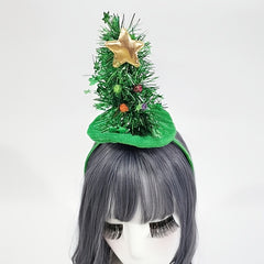 Christmas Tree Headband Christmas Party Hair Hoop 1PCS
