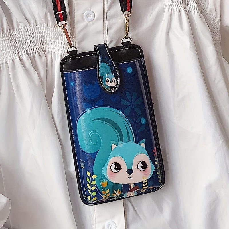 Printed Crossbody Bag Mini Mobile Phone Purse