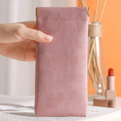 Soft PU Leather Reading Glasses Bag Cases Waterproof Eyewear Accessories