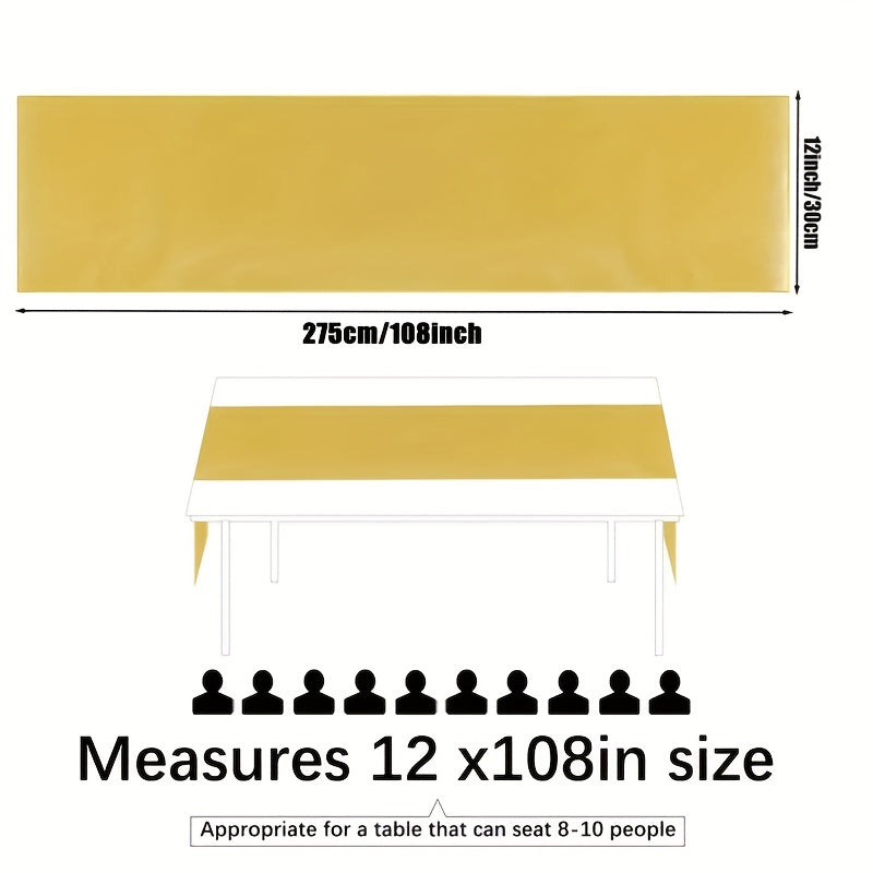 10 Pack Satin Table Runner 30 48x274 32 Cm Long Silk Smooth Fabric Wedding Banqu