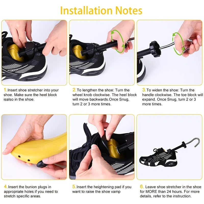 Adjustable Shoe Widener Expander for Wide Feet