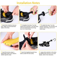 Adjustable Shoe Widener Expander for Wide Feet