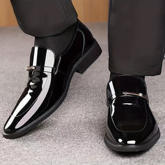 Men's Slip On Formal Shoes Wear resistant Non Slip Smart Casual Shoes