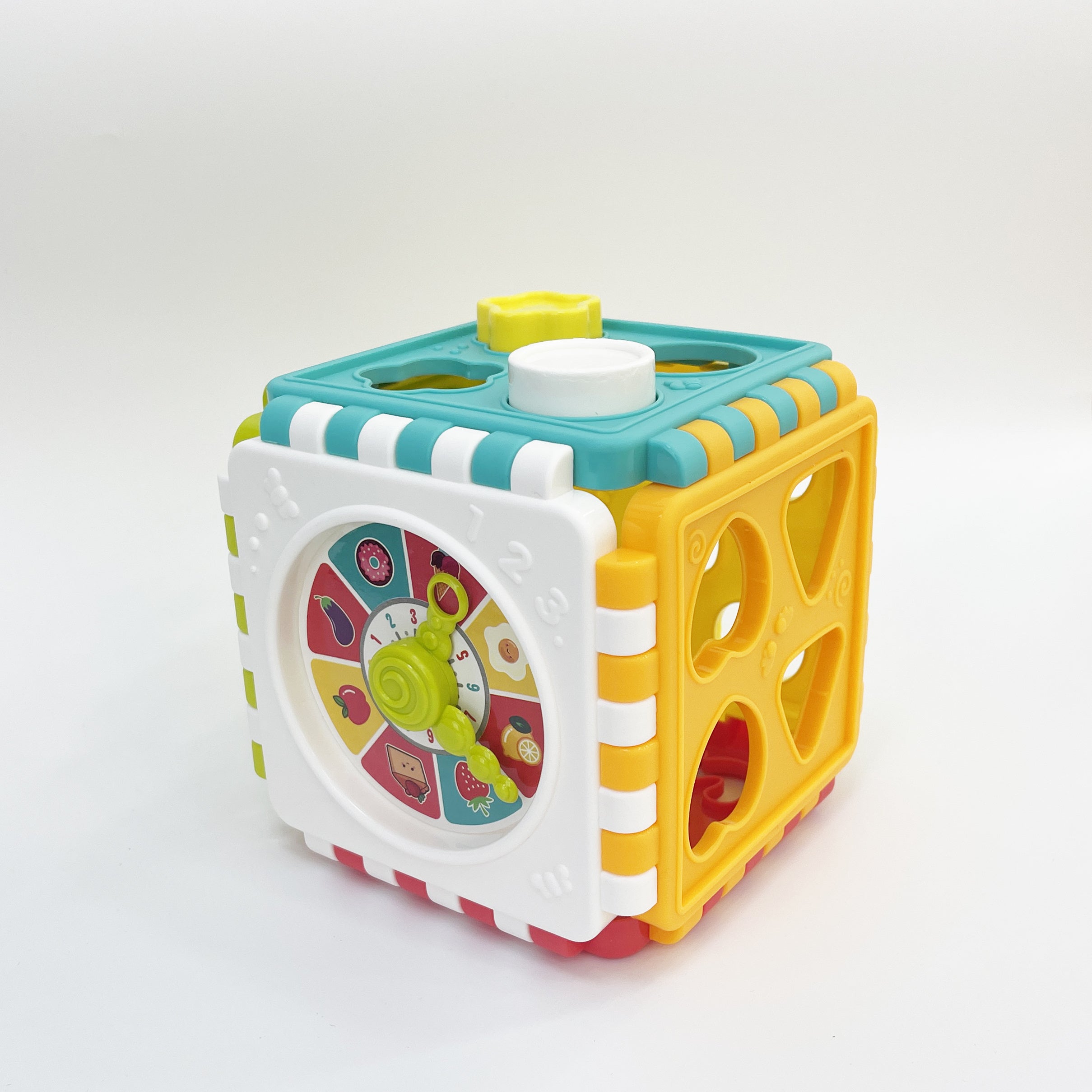 Educational Building Blocks 6 Sided Cube Number Graphic Cognition Baby Toys