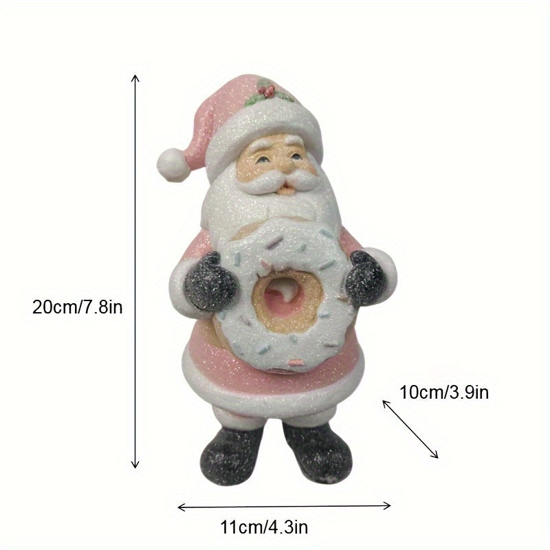 Santa Resin Gingerbread Statue Christmas Ornament