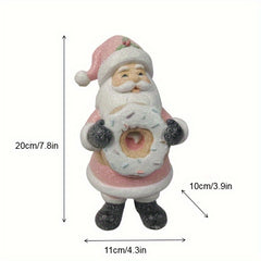 Santa Resin Gingerbread Statue Christmas Ornament