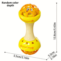 Soft Rubber Ball Rattle Stick Sand Hammer Toys
