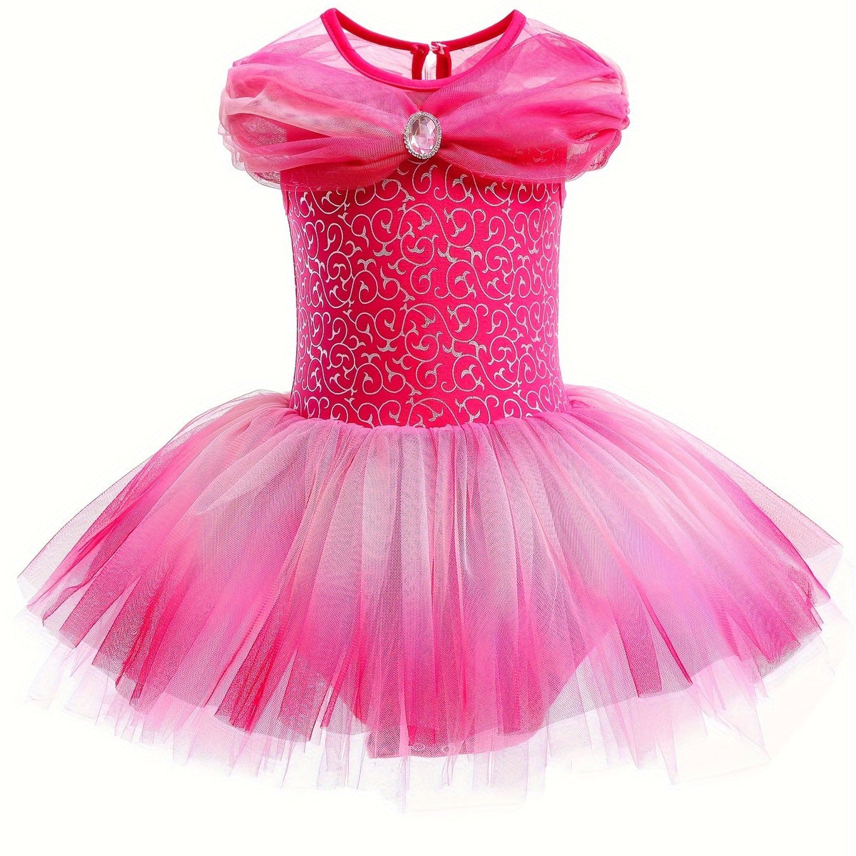 Girls Cotton Ballet Tutu Leotard Gymnastics Dress