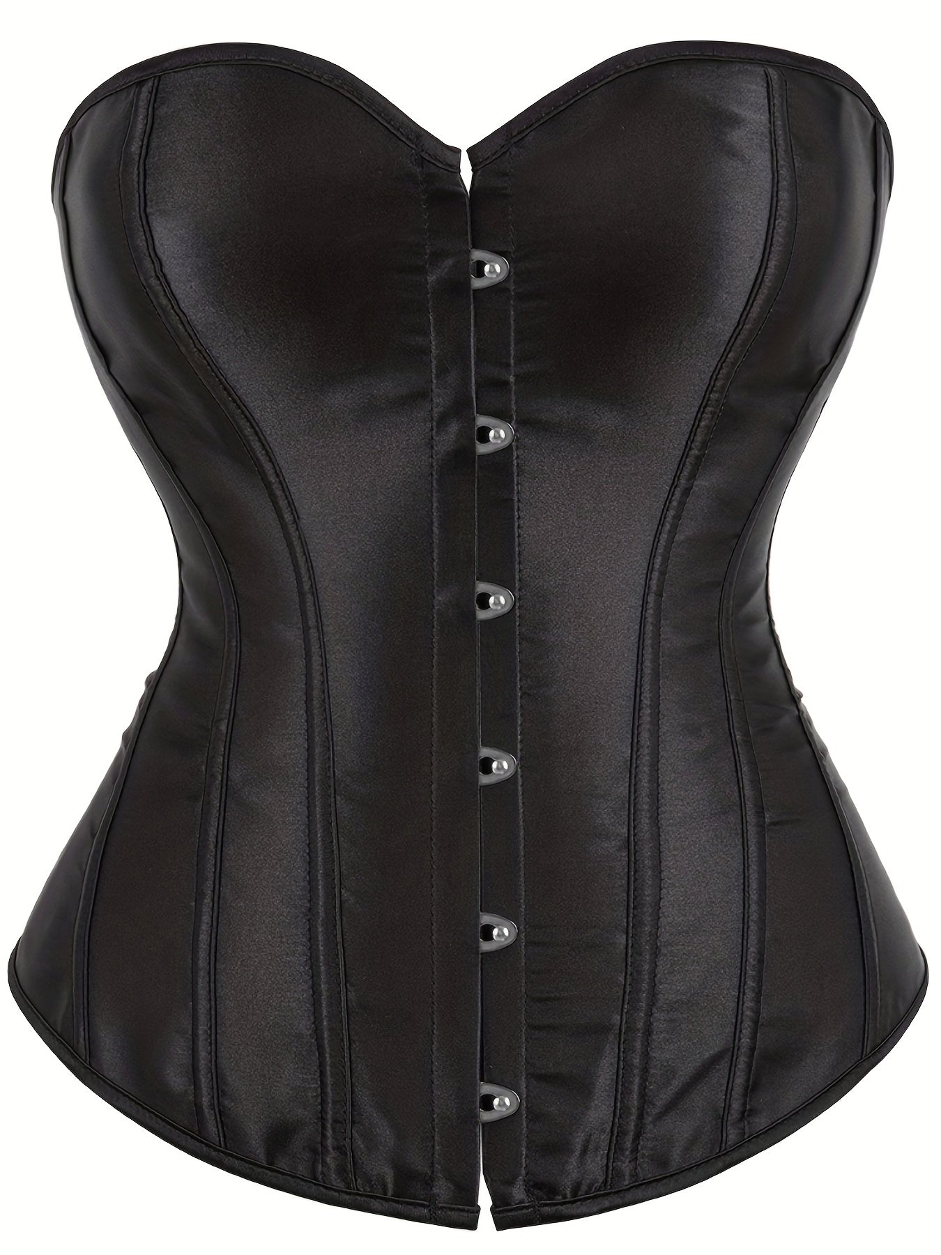 Strapless Corset Bustier Tummy Control Lace Body Shaper Women's Lingerie
