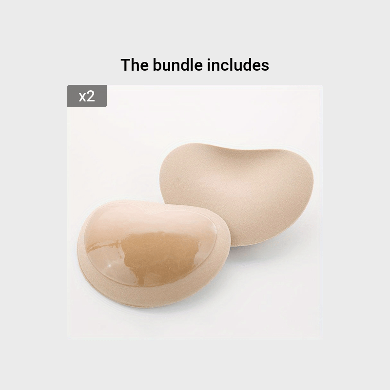 Silicone Bra Insert Pads Self-adhesive Chest Enhancer Women's Lingerie