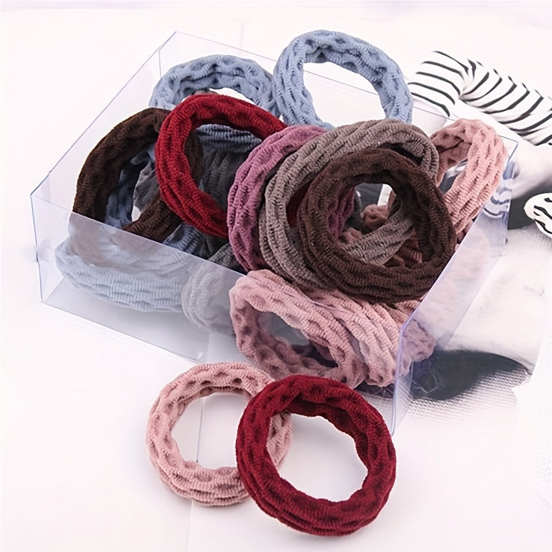 10pcs Hair Tie Elastic Rubber Band Hair Accessories