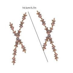 Metal Crystal Hair Clip Rhinestone Side Clip Hair Accessories
