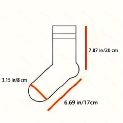 4 Pairs Low Cut Ankle Socks Women's Stockings