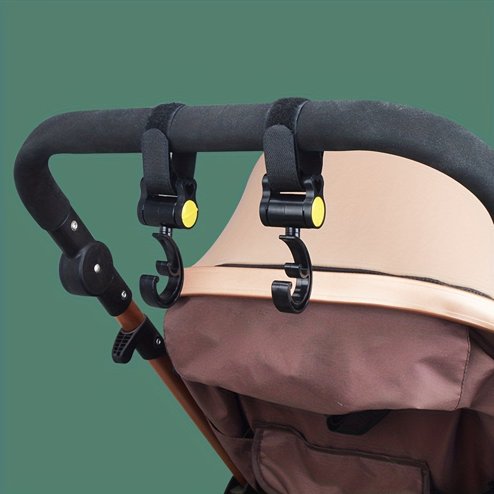 Baby Stroller Hook Multifunctional 360 Degree Umbrella Hook