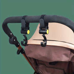 Baby Stroller Hook Multifunctional 360 Degree Umbrella Hook