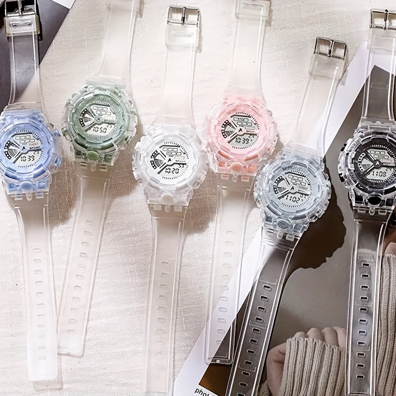 Boys' Functional Sports Watch with Silicone Strap