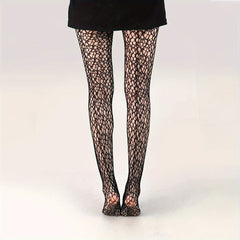 Fishnet Tights High Waist Mesh Pantyhose Women's Stockings
