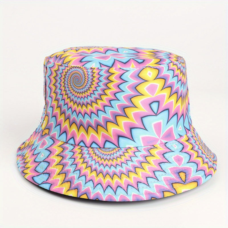 Hip Hop Graffiti Reversible Fisherman Cap