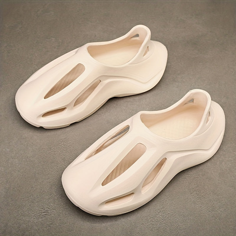 Men's Breathable Foam Runners Casual Clog Sandals