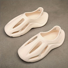 Men's Breathable Foam Runners Casual Clog Sandals