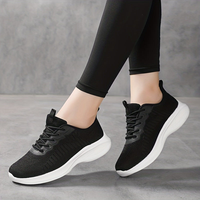 Women's Mesh Breathable Running Sports Shoes Lightweight Non slip Travel Shoes