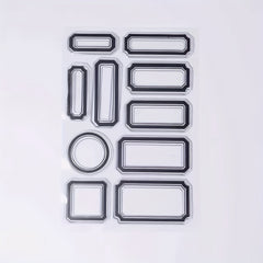Blank Stamp for Holiday Decoration and DIY Crafts