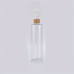 Brown Empty Spray Bottle Pump Cleaning Agent Hand Buckle Plastic Bottle