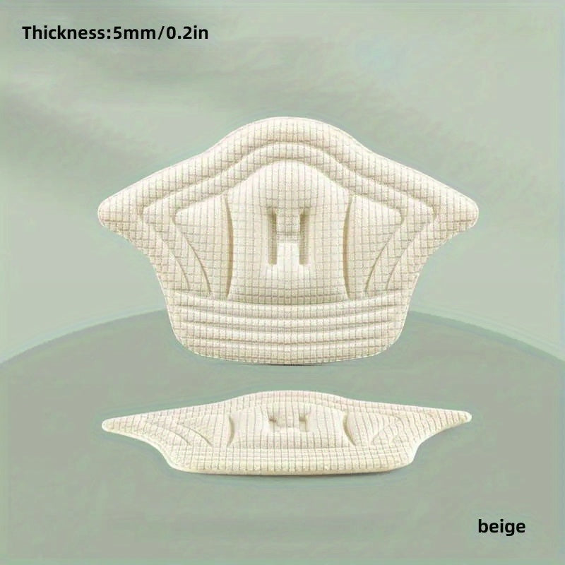 Adjustable Heel Pads for Sport Shoes - Feet Cushion Inserts with Back Sticker