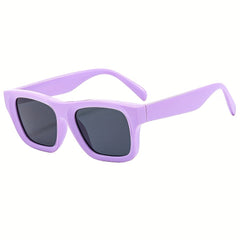 Y2K Square Sunglasses HipHop Block Anti Glare UV400