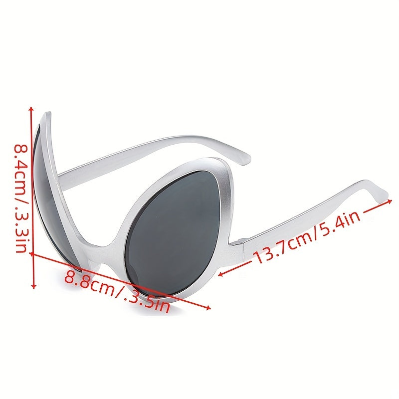 Colorful Alien Costume Glasses for Halloween Parties