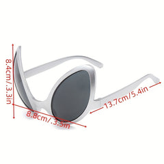 Colorful Alien Costume Glasses for Halloween Parties