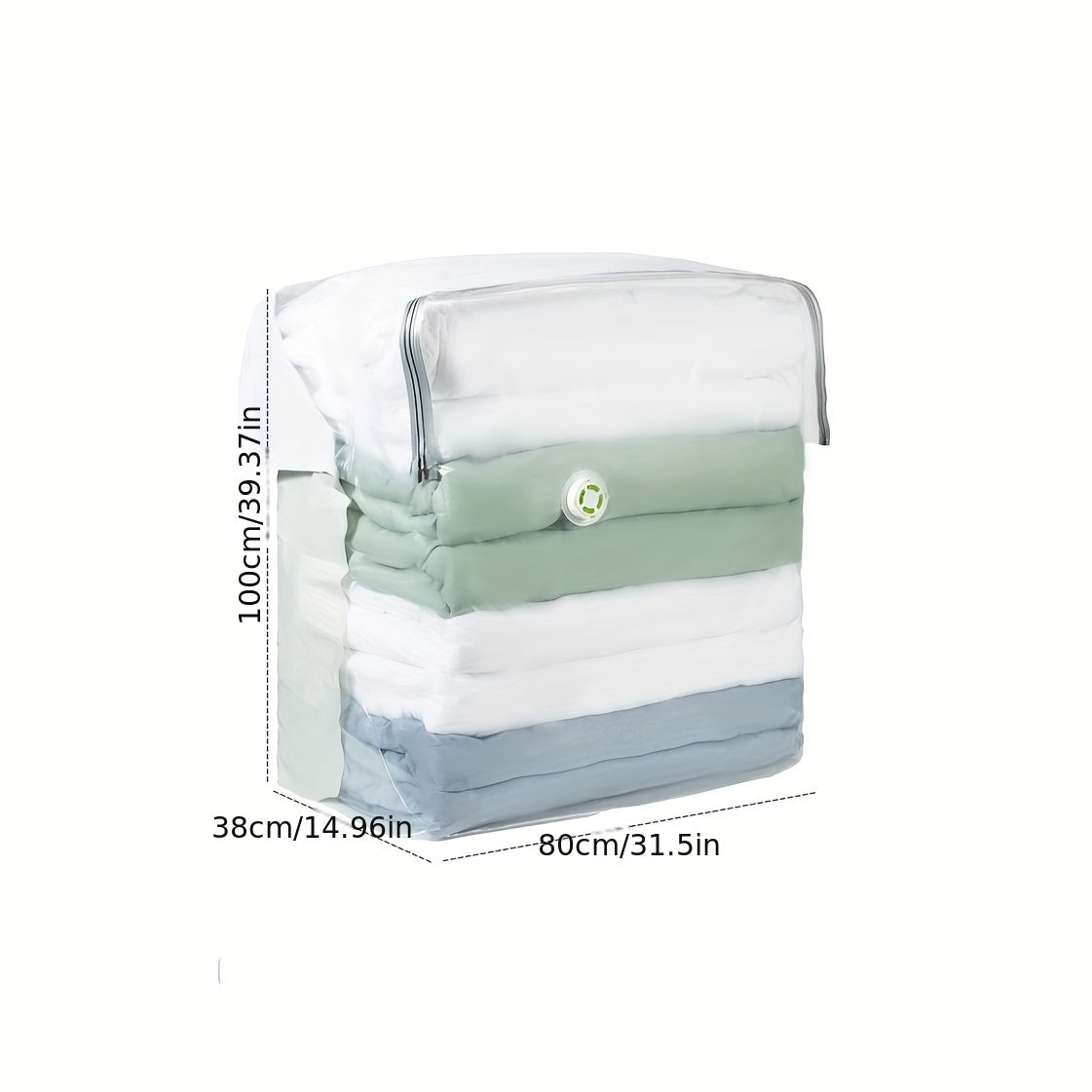 Extra Large 3D Vacuum Storage Bags Up 80% Space