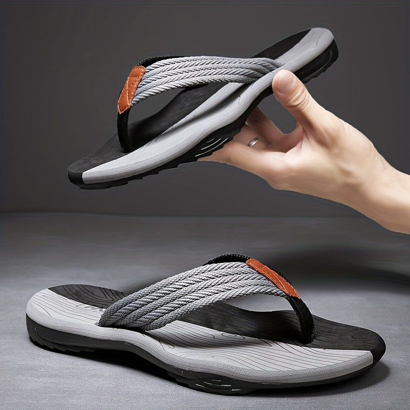 Men's Beach Strap Flip Flops Casual Slippers