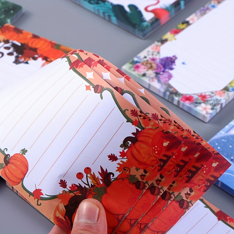 Irregular Pattern Magnetic Notepad 1pc