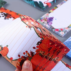 Irregular Pattern Magnetic Notepad 1pc